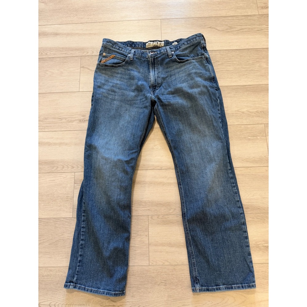 Ariat M4 Legacy Relaxed Bootcut Jeans Mens 38x32 Medium Wash Denim Western